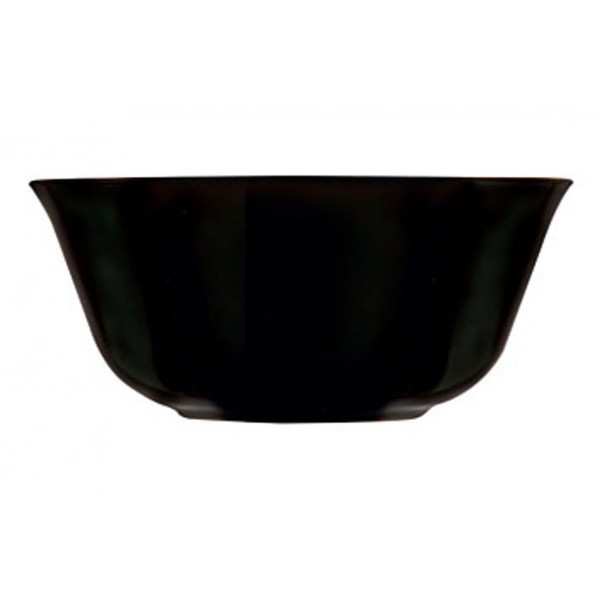 carine noir schaaltje 12cm zwart